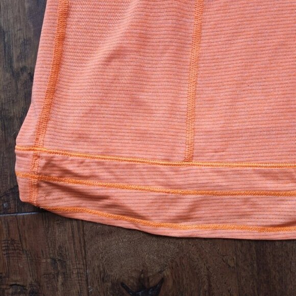 Lululemon Pizzaz Orange Ta Ta Topper Tank Top sz 6 W1C50S - Picture 7 of 8
